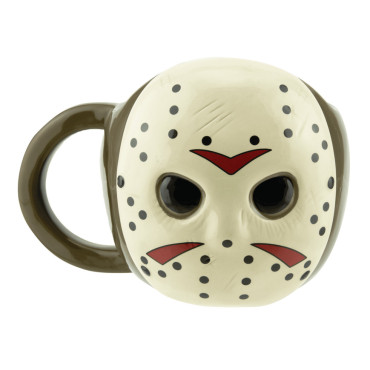 Chávena de pequeno-almoço em forma de máscara de Jason Friday The 13th