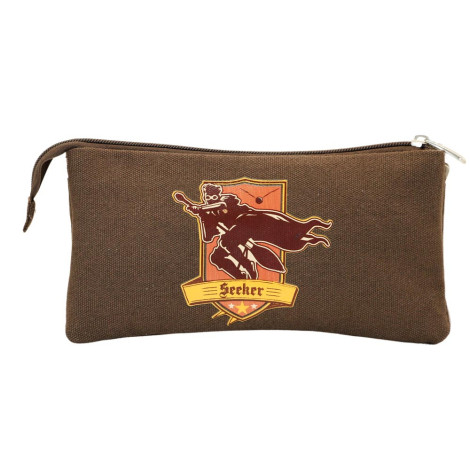 Bolsa para lápis Harry Potter Gryffindor castanha