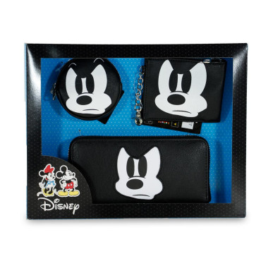 Conjunto de oferta de carteira Mickey Mouse faces 