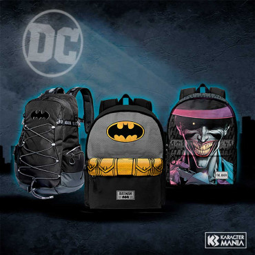 Mochila com fato clássico do Batman 