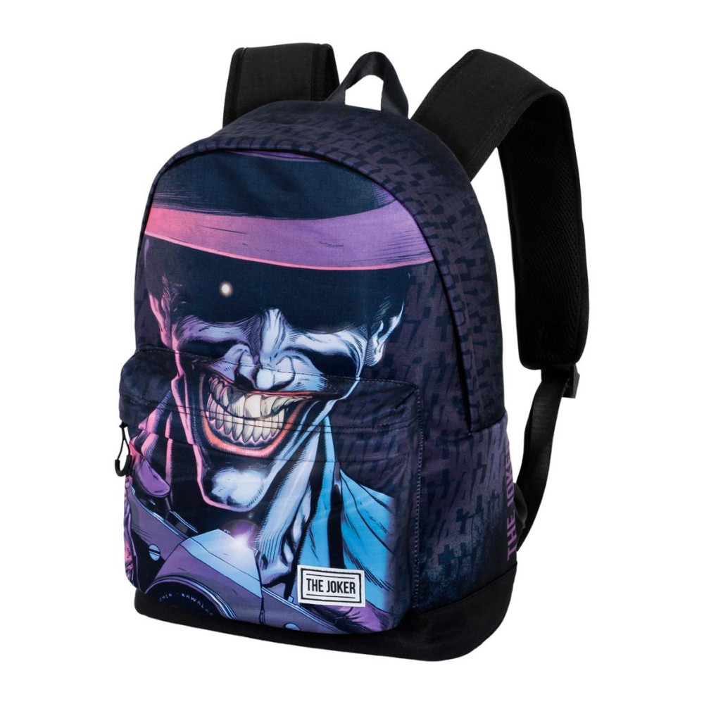 Mochila preta Joker Batman 