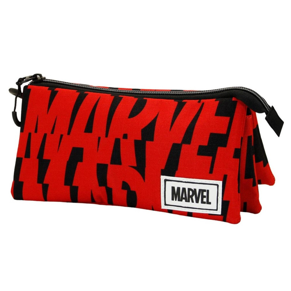 Estojo Tripla Marvel Logótipo