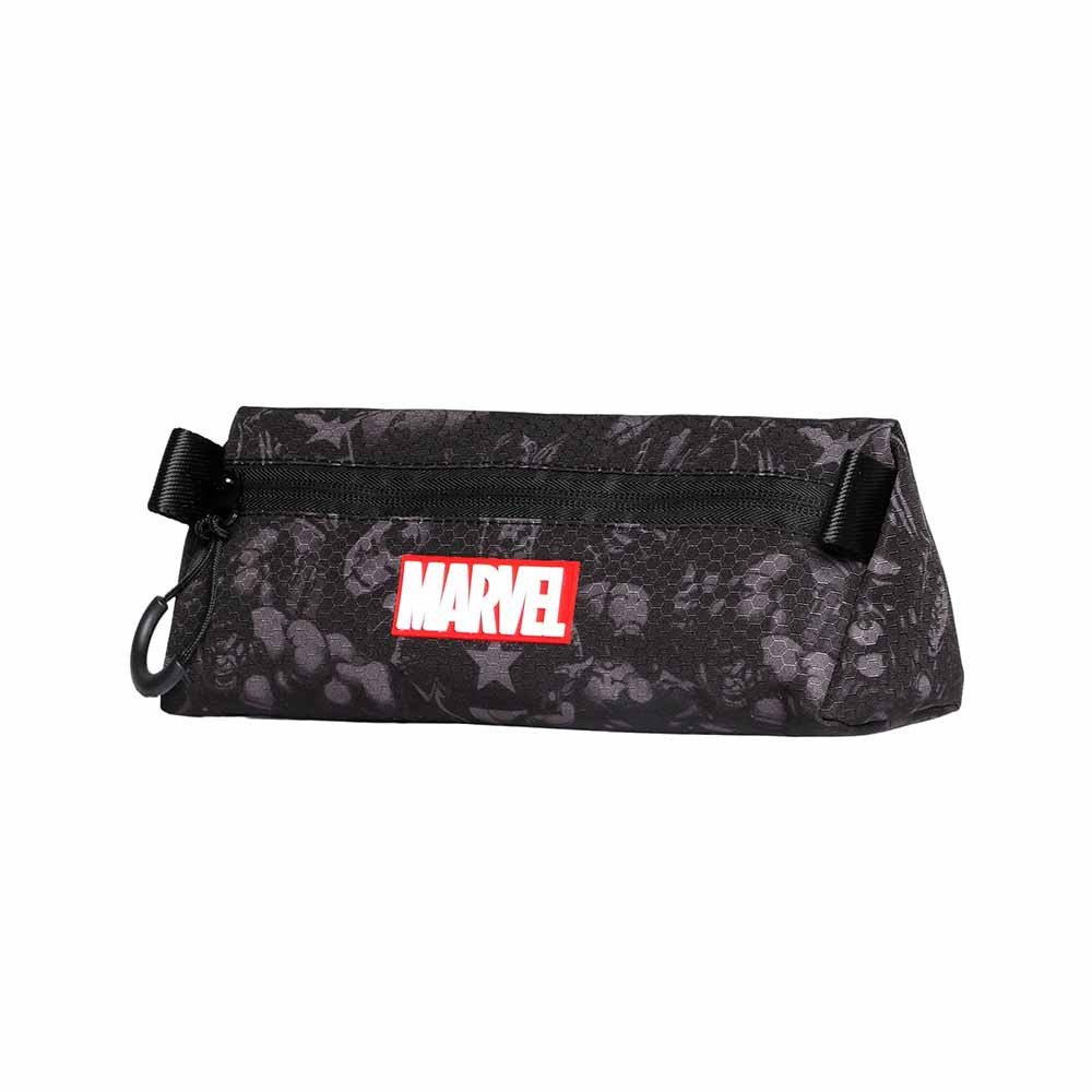 Caixa tripla Marvel Preto