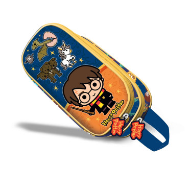 Estojo para lápis Harry Potter Chibi Laranja Harry Potter Chibi Laranja