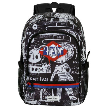 Mochila preta Under Hip Hop Urban Style