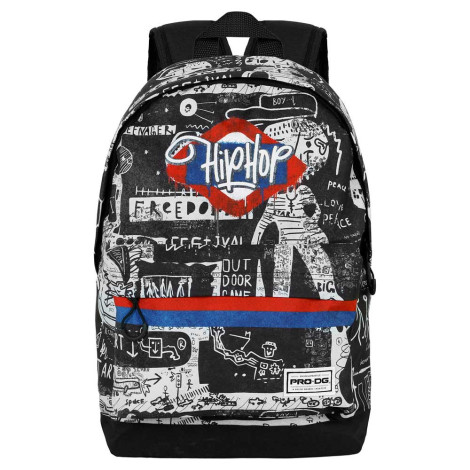 Mochila preta Under Hip Hop Urban Style