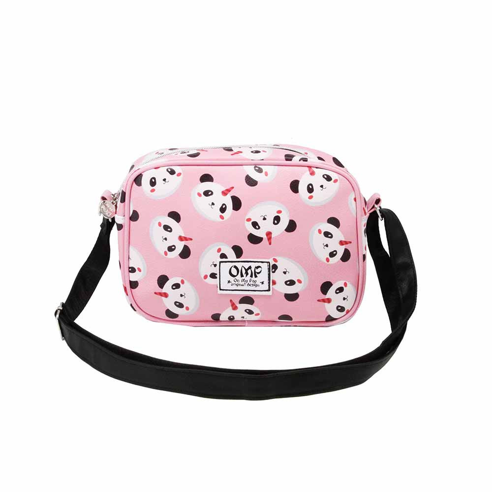 Bolsa a tiracolo Pandicórnio cor-de-rosa Oh My Pop!