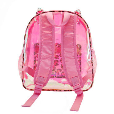 Oh My Pop! mochila escolar cor-de-rosa Felino