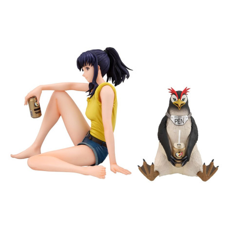 Evangelion Misato Katsuragi e Caneta Caneta Figura