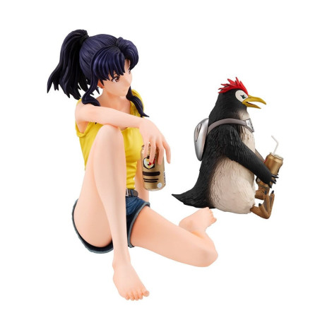 Evangelion Misato Katsuragi e Caneta Caneta Figura