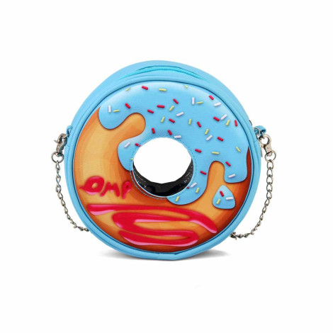 Oh My Pop! Saco de ombro Donut Azul