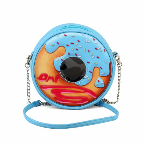 Oh My Pop! Saco de ombro Donut Azul