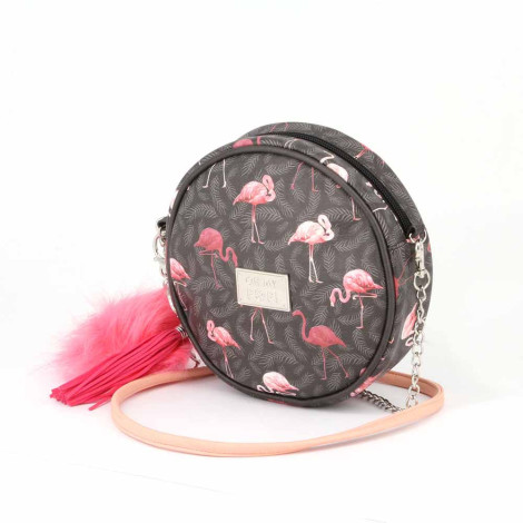 Bolsa de ombro Oh My Pop! Flamingos