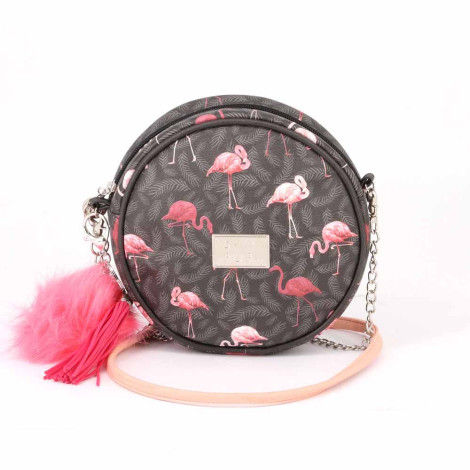 Bolsa de ombro Oh My Pop! Flamingos