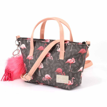 Bolsa de ombro Oh My Pop! Flamingos