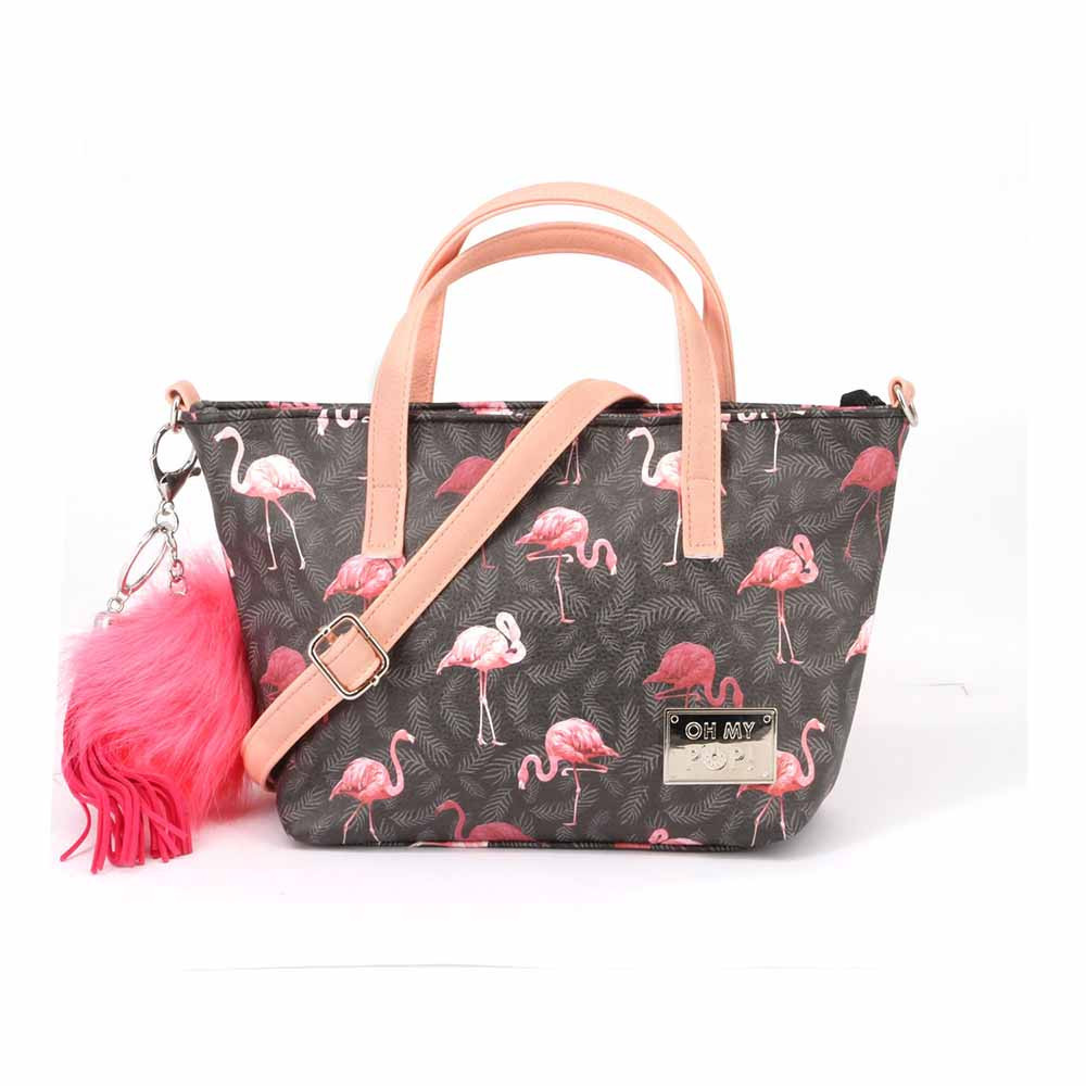 Bolsa de ombro Oh My Pop! Flamingos