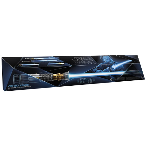 Sabre de luz Obi-Wan Kenobi Black Series Force FX Elite Star Wars