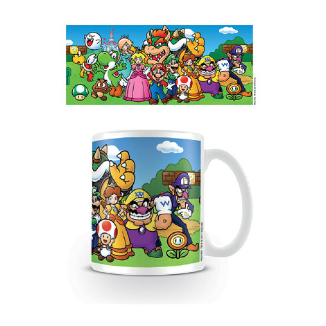 Caneca de personagens Super Mario