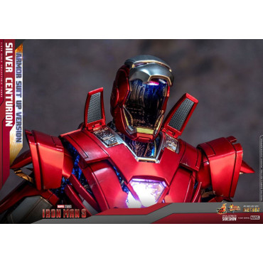 Figura Iron Man 3 Centurião de prata 32 cm