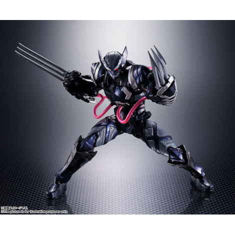 Figura Tech-On do Wolverine Simbionte Venom