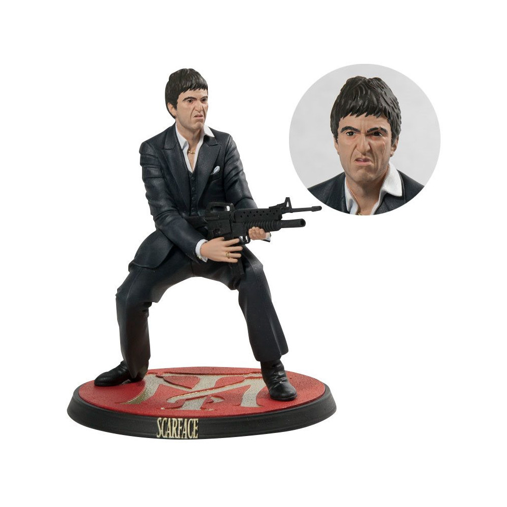 Figura Tony Montana Scarface Shooting Scarface 18 cm