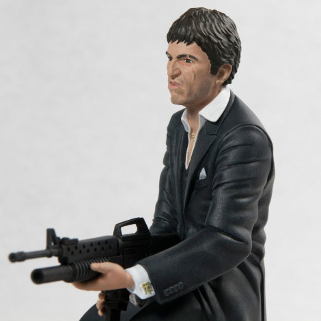 Figura Tony Montana Scarface Shooting Scarface 18 cm