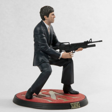 Figura Tony Montana Scarface Shooting Scarface 18 cm