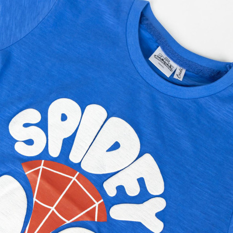 T-SHIRT CURTA DO SPIDEY EM CAMISOLA SIMPLES