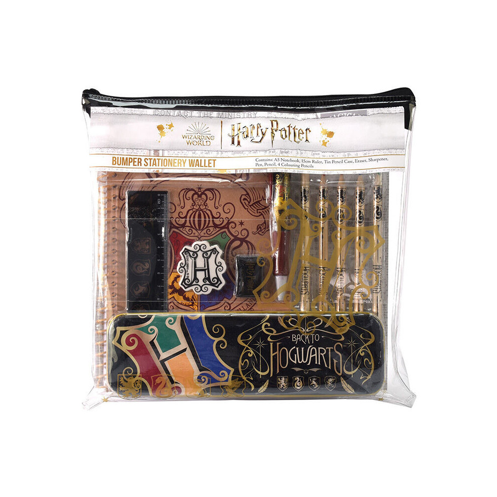 Conjunto de artigos de papelaria Hogwarts Harry Potter