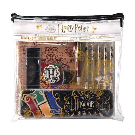 Conjunto de artigos de papelaria Hogwarts Harry Potter