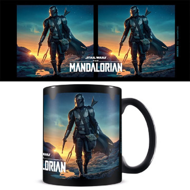 Caneca colorida Mandalorian Sunset - Star Wars -