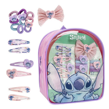 SET DE BELLEZA BOLSITO MOCHILA STITCH