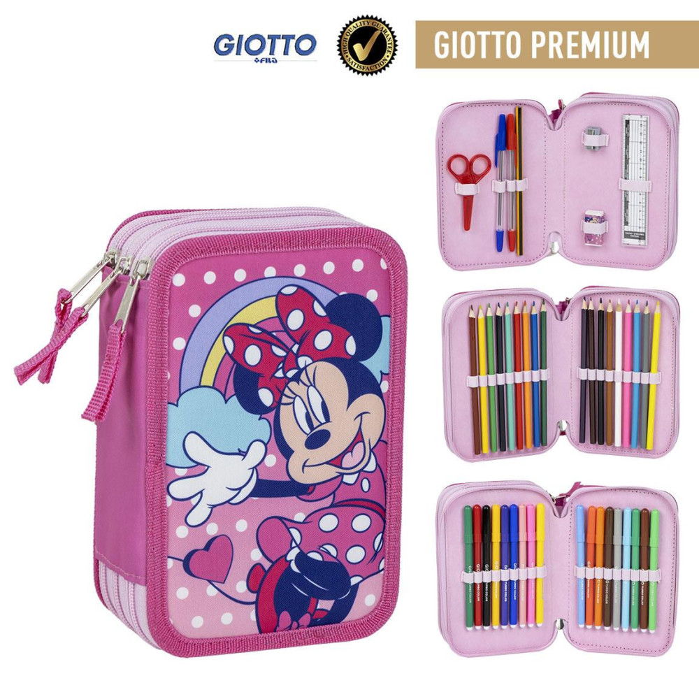 PLUMIER CON ACCESORIOS GIOTTO MINNIE