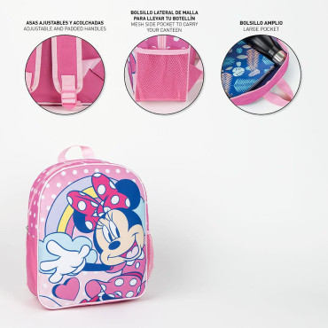 MOCHILA INFANTIL ESCOLAR MINNIE