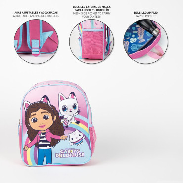 MOCHILA INFANTIL ESCOLAR GABBY´S DOLLHOUSE