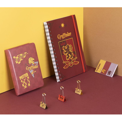 Conjunto de artigos de papelaria Harry Potter Gryffindor