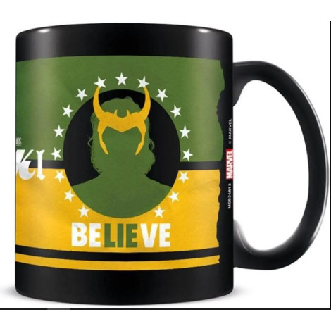 Marvel Caneca Avengers Loki Believe