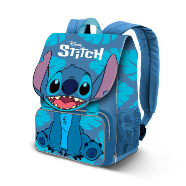 Stitch Mochila escolar Lilo e Blue