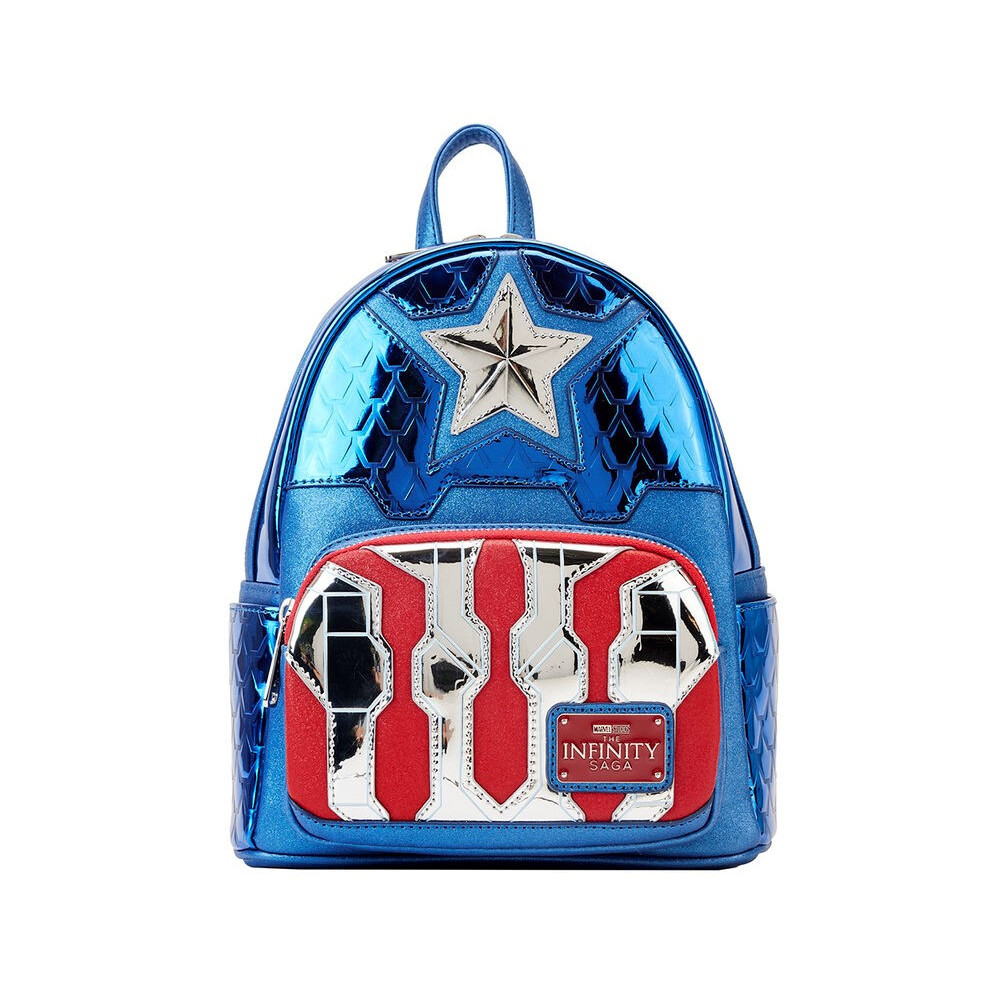 Mochila Loungefly Capitão América Marvel