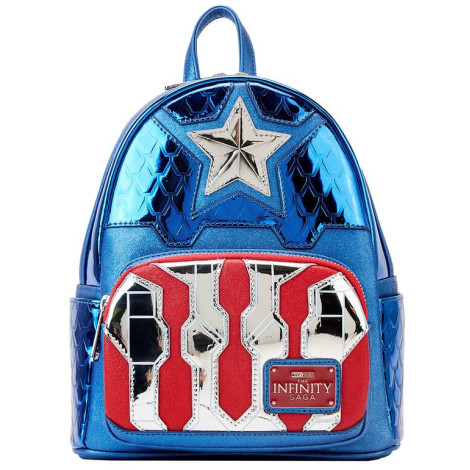 Mochila Loungefly Capitão América Marvel