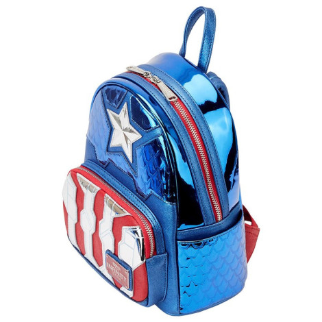 Mochila Loungefly Capitão América Marvel