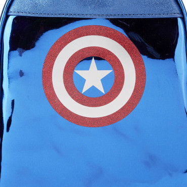 Mochila Loungefly Capitão América Marvel