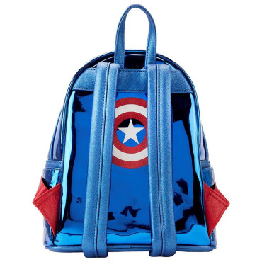 Mochila Loungefly Capitão América Marvel