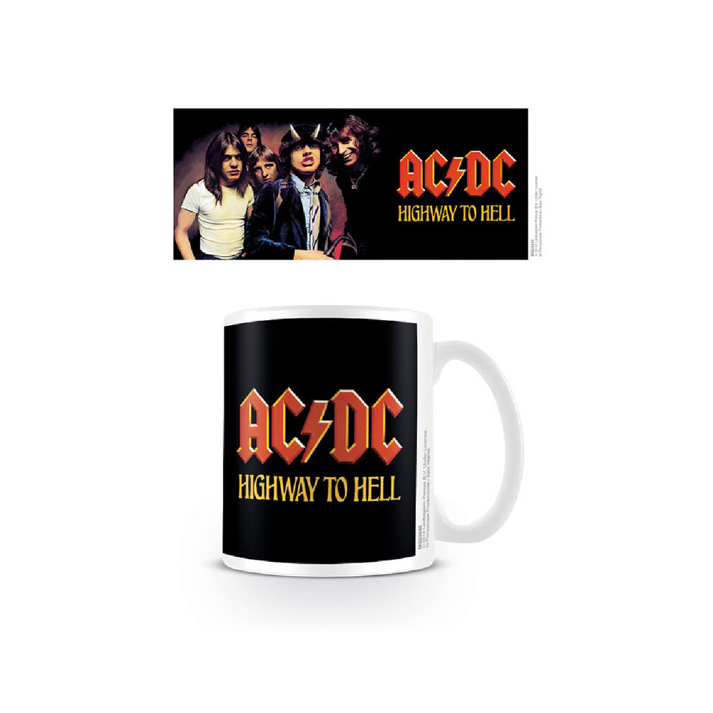 Caneca de pequeno-almoço AC/DC Highway To Hell