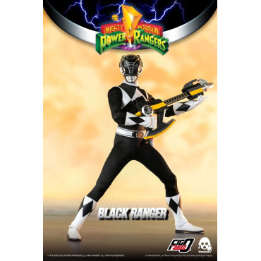 Ranger Preto Mighty Morphin Mighty Morphin Power Rangers 30 cm Figura FigZero