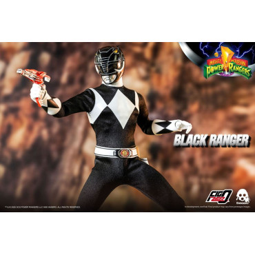 Ranger Preto Mighty Morphin Mighty Morphin Power Rangers 30 cm Figura FigZero