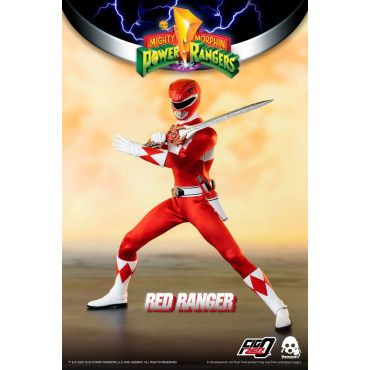 Ranger Vermelho Mighty Morphin Mighty Morphin Power Rangers 30 cm FigZero Figura