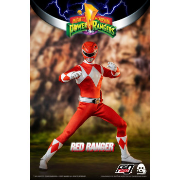 Ranger Vermelho Mighty Morphin Mighty Morphin Power Rangers 30 cm FigZero Figura