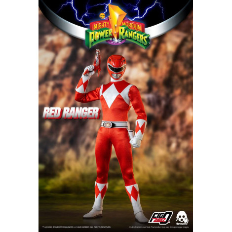 Ranger Vermelho Mighty Morphin Mighty Morphin Power Rangers 30 cm FigZero Figura