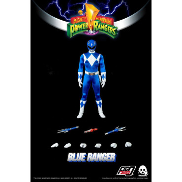 Ranger Azul Mighty Morphin Mighty Morphin Power Rangers 30 cm Figura FigZero